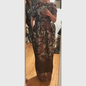 Prabal Gurung brocade gown